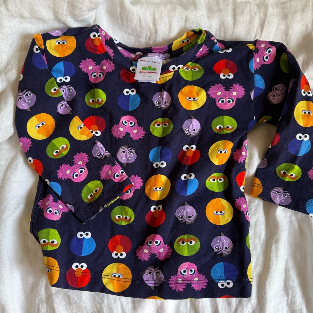 Hanna Andersson Sesame Street Long Sleeve Shirt